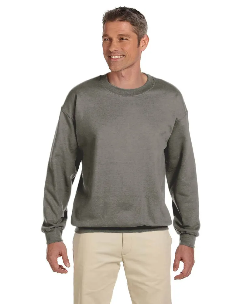Gildan Adult Heavy Blend 50/50 Fleece Crew G180 in Charcoal