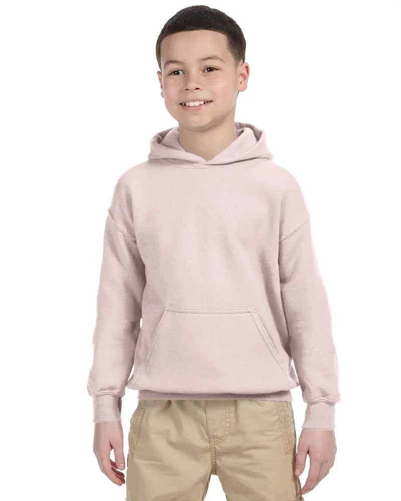 Gildan Youth Hoodie G185B in Light Pink