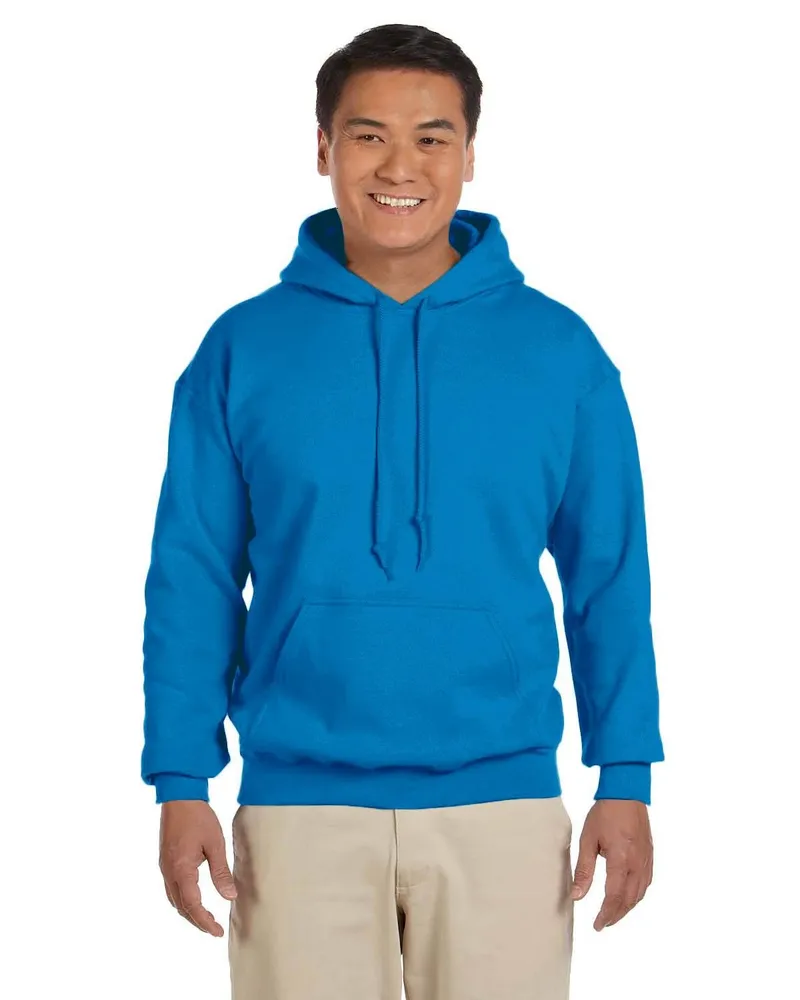 Gildan Adult Heavy Blend 50/50 Hood G185 in Sapphire