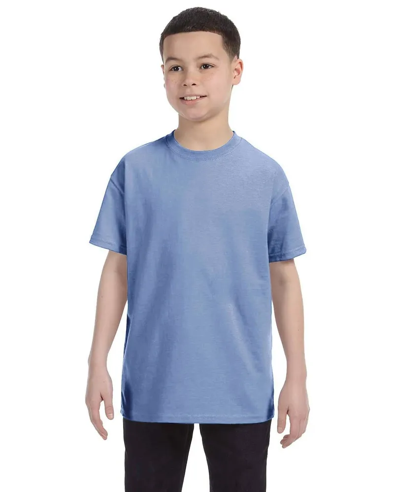 Gildan Youth Heavy Cotton T-Shirt G500B in Light Blue