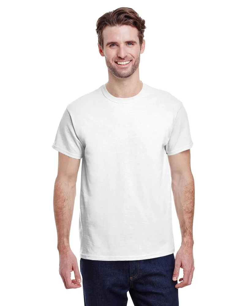 Gildan Adult Heavy Cotton T-Shirt G500 in White