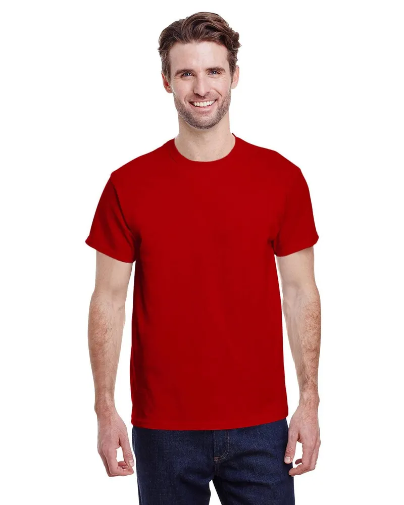 Gildan Adult Heavy Cotton T-Shirt G500 in Red
